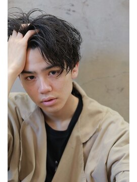 リップスヘアー 銀座(LIPPS hair) 【LIPPSRayGINZA 】#銀座#メンズヘア#センターパート#刈り上げ