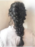 結婚式ヘアアレンジ二次会およばれ