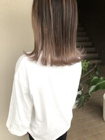 ヘアーリゾートレガロ 八尾店(Hair Resort regalo)&nbsp;バレイヤージュグラデーションカラー