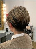 エッジの効いたショートヘア☆