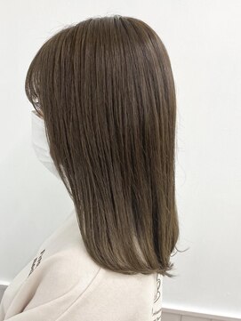 ネオリーブ クーロ(Neolive curro) 乾燥している髪には艶感をプラス*グレージュカラー