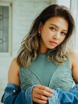 美容室 クラフトヘアー 西葛西店(CRAFT HAIR)&nbsp;クール女子ミディアムグラデーションカラー[西葛西/西葛西北口]