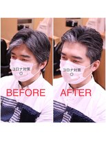 ヨシザワインク ハコザキ 水天宮前 日本橋人形町(YOSHIZAWA Inc.HAKOZAKI) 40代50代イケてるモテ親父バックスタイル