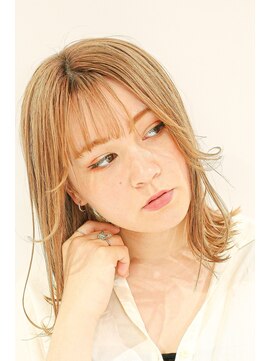 フラミューム たまプラーザ(flammeum) ボブレイヤー×ホワイトベージュ【フラミュームたまプラーザ】