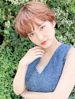 アイティー バイ アルバム 中野店(IT by ALBUM) ナチュラルマッシュショート_マロンベージュAラインボブ_8082