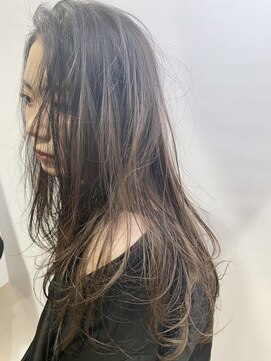 イースタイル 志都呂店(e-style com’s hair) 安定の人気グラデーションミルクティー#シースルーバンク#恒吉