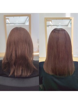 リアン 四条大宮店(Lien) 『髪質改善』カラーエステ(白髪染め、グレイカラー対応)