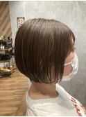 丸みショートボブ
