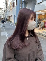 フラム 渋谷(flamme)&nbsp;ブリーチあり＊ピンクラベンダーブラウン