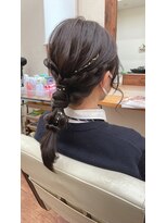 ヘアーガーデンオーブ(HAIR GARDEN aube)&nbsp;シンプル編みおろし