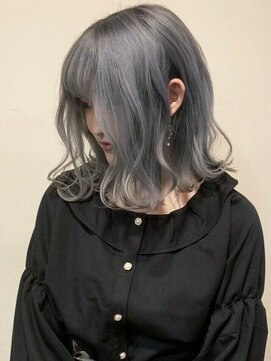 ロウバイレボ 柏(lou by revo) 前髪/イヤリングカラー/イメチェン/ラベンダーカラー[柏/柏駅]