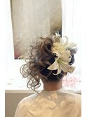 花嫁ヘアセット