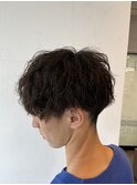 *波巻スパイラルツイストパーマツーブロックスパイラルパーマ*