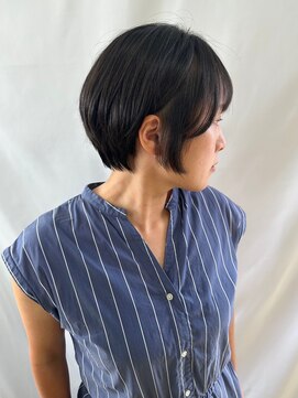 サラ ビューティー サイト 古賀店(SARA Beauty Sight) 耳掛けショート20代30代40代丸みショート大人ショート