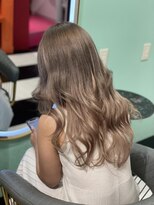 ルフレ 新宿本店1st(Reflet)&nbsp;ダブルカラー/スモーキーグレー/デザインカット