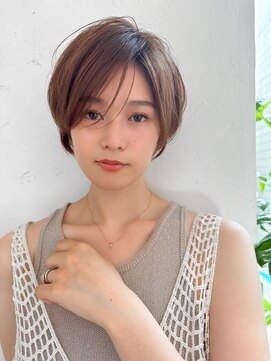 ジョエミバイアンアミ(joemi by Un ami) 【joemiくびレイヤー前髪パーマエモージュレイヤーボブ(小倉太郎