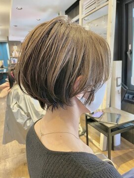 リミットバイアフィナー 大宮店(limit by Afinar) ハイトーンが可愛い丸みマッシュショート★