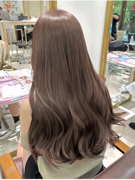 ネクストハラジュク(NEXT HARAJUKU) ★ホワイトグレージュミニウルフデジタルパーマチェリーブラウン