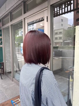 ミニム ヘアー(minim hair) 【minim×りの】ボルドー