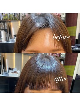 スティルエレ(STILL ere) 前髪のお悩み解決☆クロスパーマ