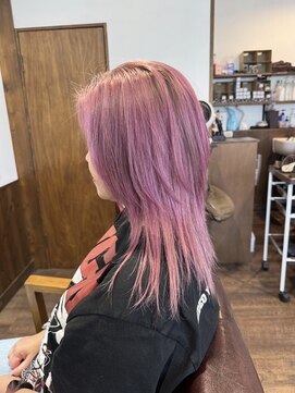 ルーム(ROOM) 「ROOM」羽村 個性派ベビーピンク☆ウルフレイヤー