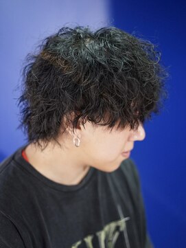 ボブ 金沢(BOB) 10代20代ツイストスパイラルパーママッシュウルフヘア