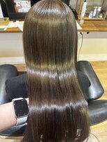 ランタナ(Lantana)&nbsp;髪質改善カラー　オリーブグレージュ