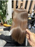 髪質改善ストレート