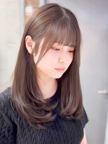 ジィルム(XELM)&nbsp;レイヤーカット　ナチュラルブラウン【高崎/高崎駅/高崎駅西口】