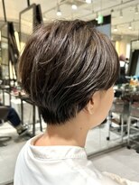 ラボー ノースプラザ店(LA'BO)&nbsp;【LA'BO三浦】白髪ぼかし対応◎くびれショート×グレージュ