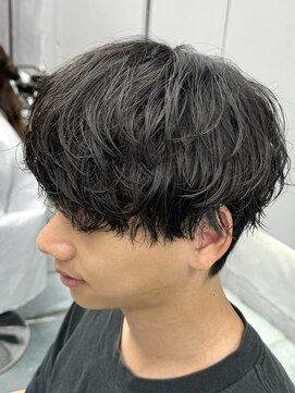 ゼストプール(ZEST POOL) シャドウパーマ　マッシュ　メンズパーマ