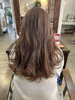 ヘア カンパニー トワ 千葉店(TOWA)&nbsp;ブリーチなしダブルカラー！ミルクティーベージュ