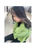 ★小顔前髪ワンカールレイヤーカット黒髪フェイスフレーミング