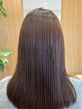 イリの写真/【髪質改善/トリートメント】自宅でもサロン帰りのようなまとまりのあるツヤ髪へ♪