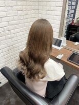 シュガー ヘアアンドネイル 仙台(SUGAR) ミルクティーベージュ＊馴染ませエクステ