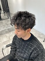 ジェントル(GENTLE) スパイキーショートスパイラルパーマ