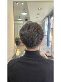 襟足すっきりメンズパーマ