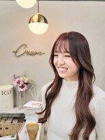 クリーム 町田(Cream)&nbsp;小顔に見せる顔周り前髪/大人かわいい後れ毛