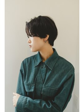 在り家 《在り家》大人ショートヘア☆前髪無しハンサムショート