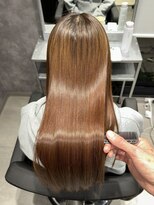 ウィステリア(Wisteria)&nbsp;ロングストレート/艶髪縮毛矯正/髪質改善/透明感/10代20代30代