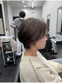 丸みショートカット