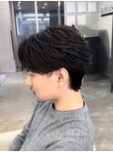 熊本フェザーパーマ フェザーショート ナチュラルパーマ