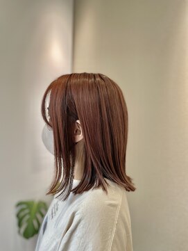 ジプソ(Gypso Hair salon) 【 オレンジアンブレラカラー 】