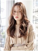 2wayバング/透け感/韓国風巻き/レイヤーロング/自由が丘