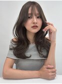 《CODE.LINE》オリーブグレージュのくびれ巻き