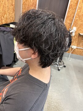 ジールクス 笠懸店(G LUX) 【G LUX】~シャドウパーマ~