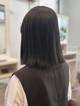 ランデ(RANDE) 白髪染め白髪ぼかし大人ショートボブ大人かわいい30代40代50代