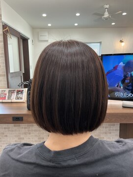 アフェット(AFFETTO) 【乾かすだけでまとまるボブ♪】朝の時短に◎