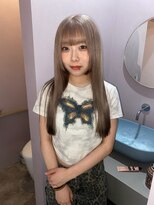 クリム(qulim)&nbsp;ミルクティー×裾ブラウン