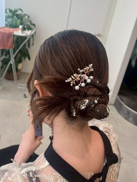 ファムバイアヴァンス(Femme by AVANCE.) エレガントパールアレンジ